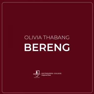 Olivia Thabang Bereng