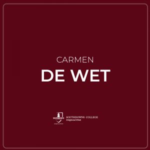 Carmen De Wet