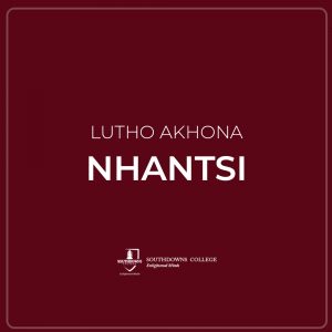 Lutho Akhona Nhantsi