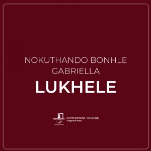 Nokuthando Bonhle Gabriella Lukhele