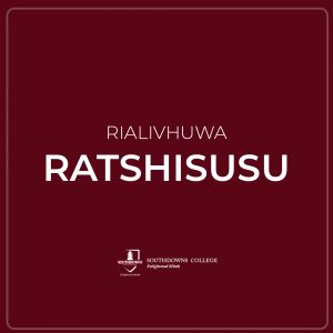 Rialivhuwa Ratshisusu