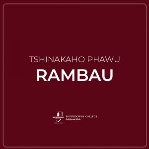 Tshinakaho Phawu Rambau