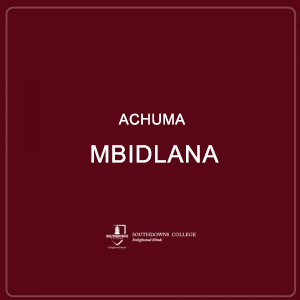 Achuma Mbidlana