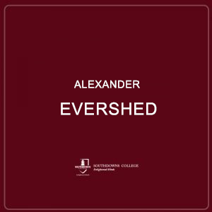 Alexander Evershed