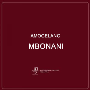 Amogelang Mbonani