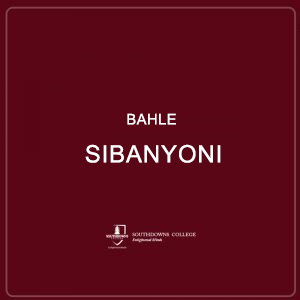 Bahle Sibanyoni