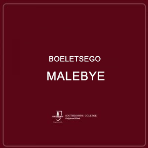 Boeletsego Malebye