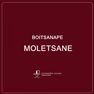 Boitsanape Moletsane