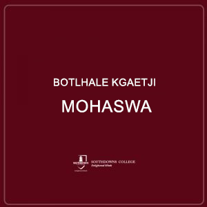 Botlhale Kgaetji Mohaswa