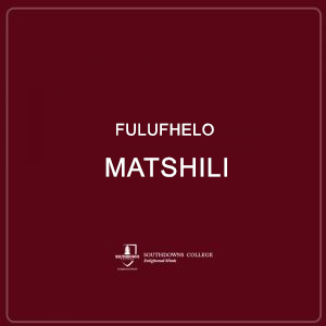 Fulufhelo Matshili