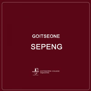 Goitseone Sepeng