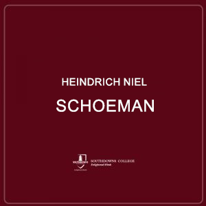 Heindrich Niel Schoeman