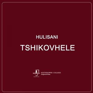 Hulisani Tshikovhele