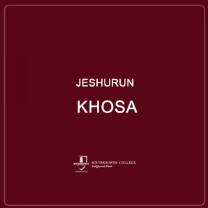 Jeshurun Khosa