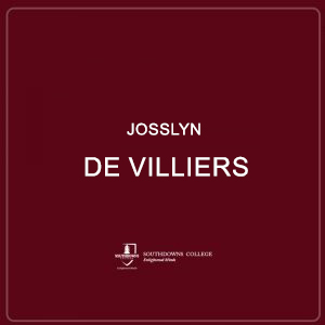 Josslyn De Villiers