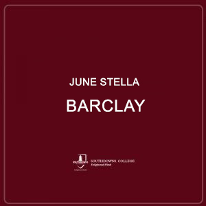 June Stella Barclay