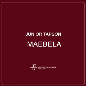 Junior Tapson Maebela