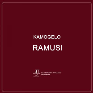 Kamogelo Ramusi