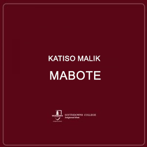 Katiso Malik Mabote