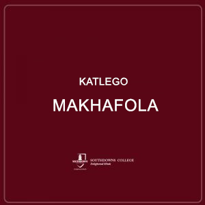 Katlego Makhafola