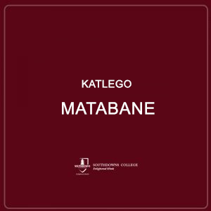 Katlego Matabane