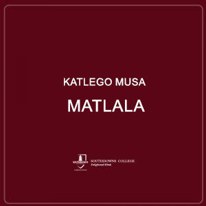 Katlego Musa Matlala