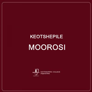 Keotshepile Moorosi