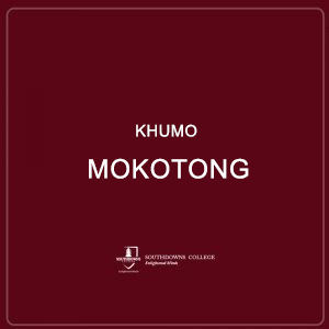 Khumo Mokotong