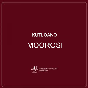 Kutloano Moorosi