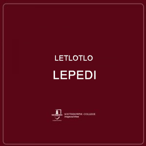 Letlotlo Lepedi