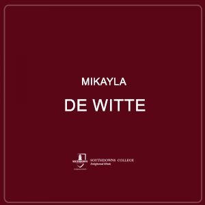 Mikayla De Witte