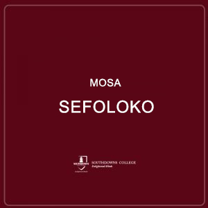 Mosa Sefoloko