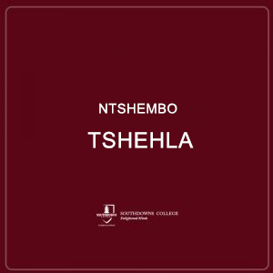 Ntshembo Tshehla