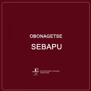 Obonagetse Sebapu