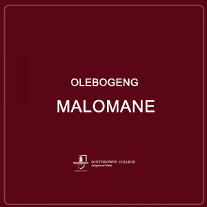 Olebogeng Malomane