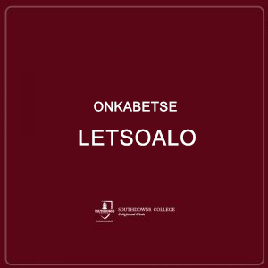 Onkabetse Letsoalo