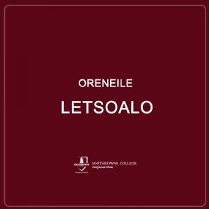 Oreneile Letsoalo