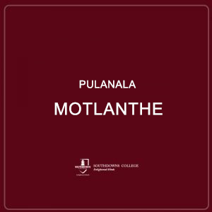 Pulanala Motlanthe