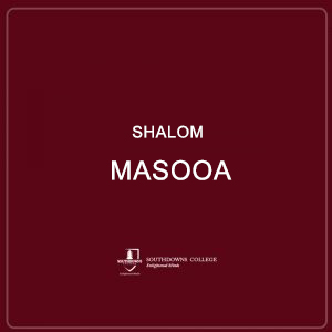 Shalom Masooa