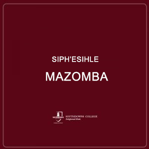 Siph'Esihle Mazomba