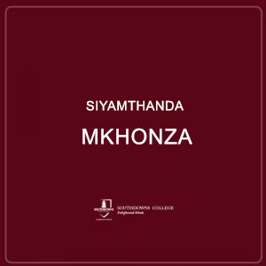 Siyamthanda Mkhonza