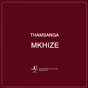 Thamsanqa Mkhize